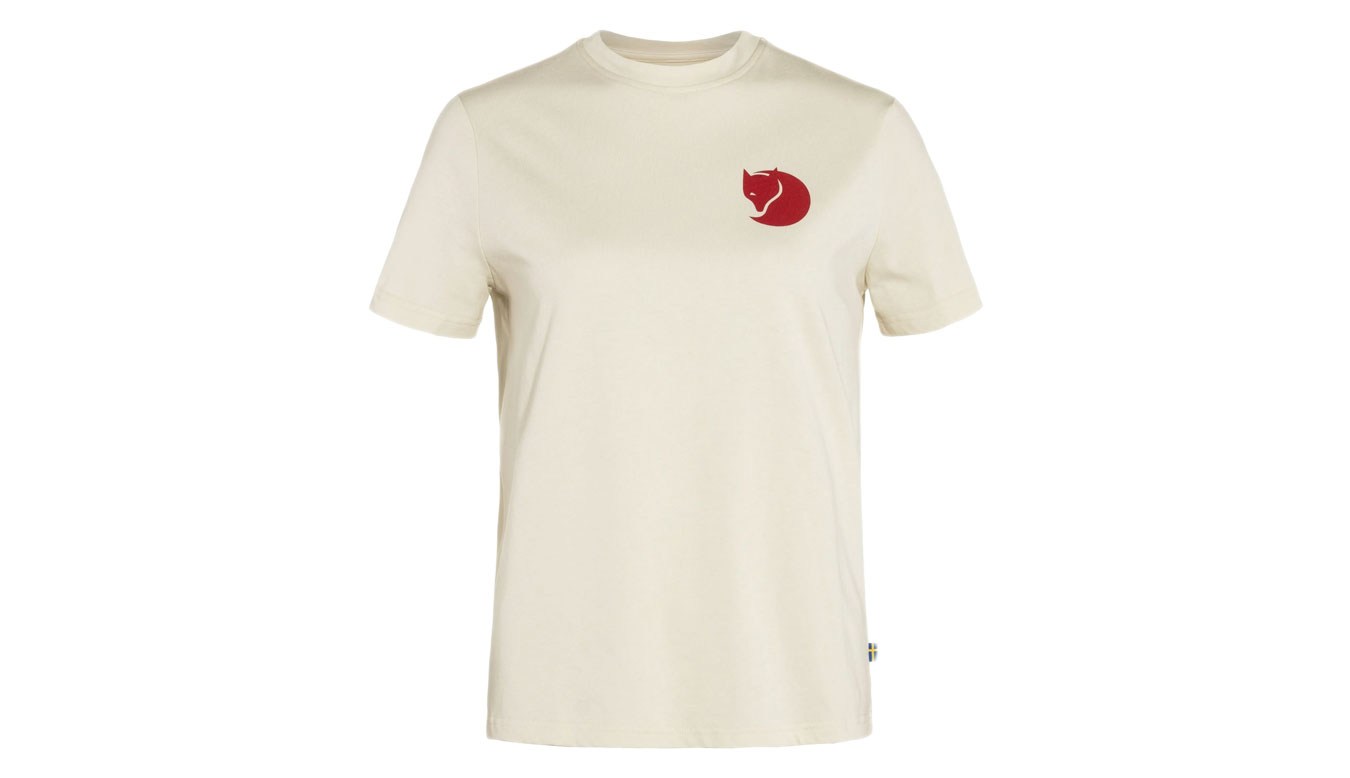 Tričko FJÄLLRÄVEN Fox Boxy Logo Biela | F87153-113, 0