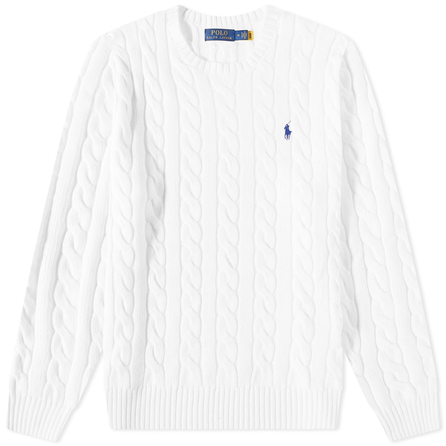 Sveter Polo by Ralph Lauren s Cotton Cable Biela | 710775885033, 0