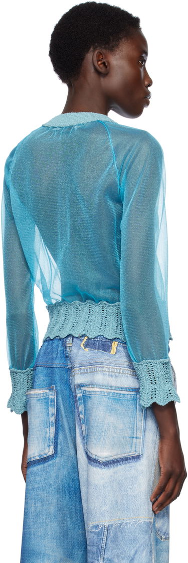 Sveter Andersson Bell Andersson Bell Sheer Knit Cardigan Modrá | atb1326w, 2