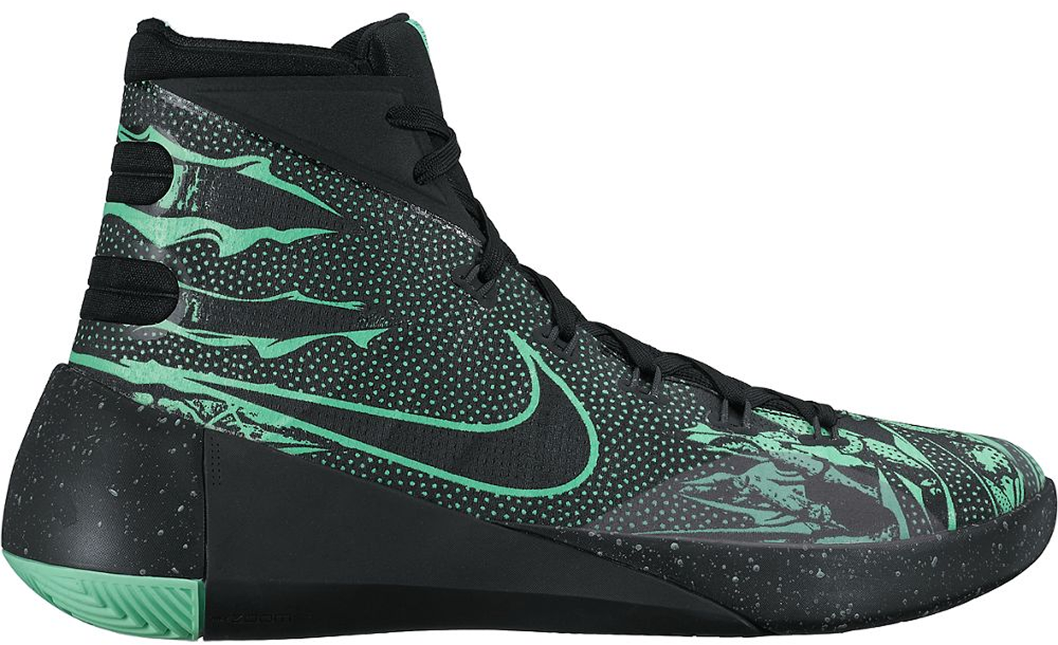 Tenisky a topánky Nike Hyperdunk 2015 Black Green Glow Zelené | 749567-030, 0