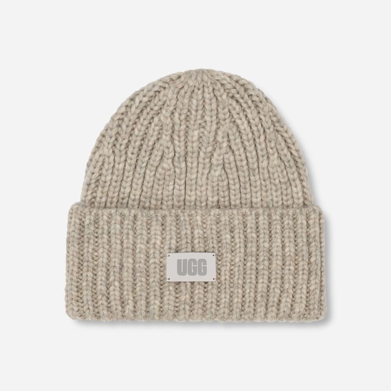 Kulicha UGG UGG Chunky Knit Beanie Béžová | 21687-LGRY, 0