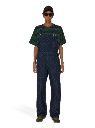 Džínsy KENZO Levi’s® x Printed Denim Overall Navy | FD65DCN43LE3 DM