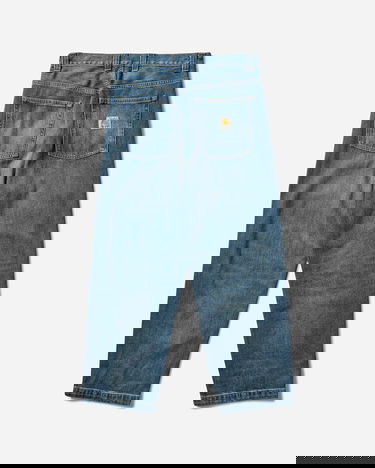 Džínsy Carhartt WIP Brandon Worn Washed Jeans Modrá | I035893 014Q, 2