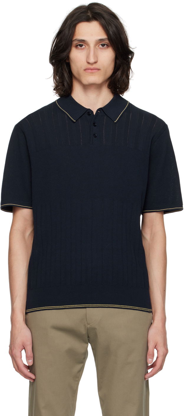 Polo tričko Paul Smith Paul Smith Striped Polo Navy | M1R-635Y-M02312-49, 0