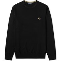 Sveter Fred Perry Classic Crewneck Čierna | K9601-198, 1