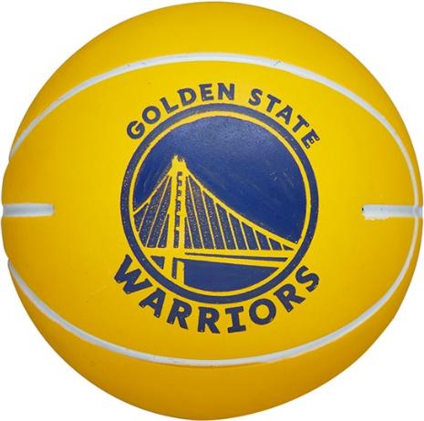 Športový doplnok Wilson Tennis Dribblers Basketball Golden State Warriors Žltá | wtb1100gs
