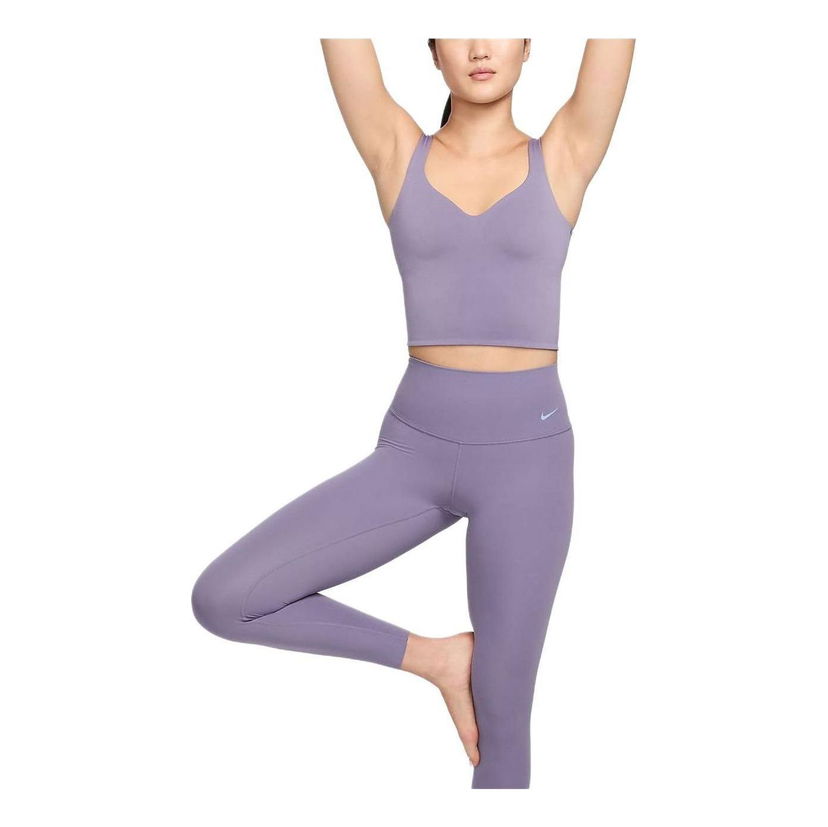 Body Nike Alate Light-Support Padded Sports Bra Tank Top Fialová | FN0544-509
