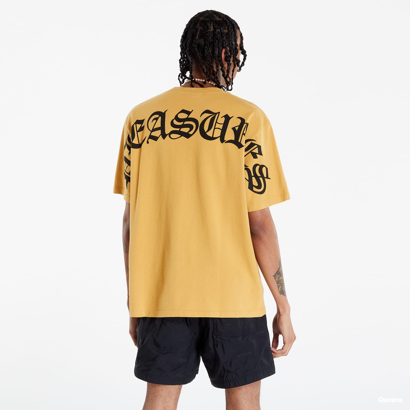 Tričko Pleasures Neural Heavyweight Shirt Žltá | P22SU012 squash, 1