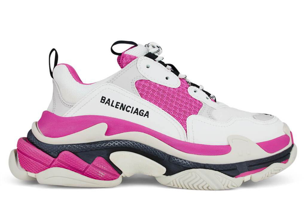 Tenisky a topánky Balenciaga Triple S Pink White W Ružová | 524039W09OM9021, 0