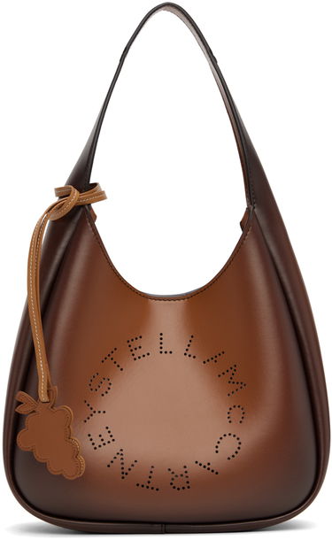 Tote bag Stella McCartney Stella McCartney Logo Slouchy Tote Hnedá | 7B0113WP0462, 0