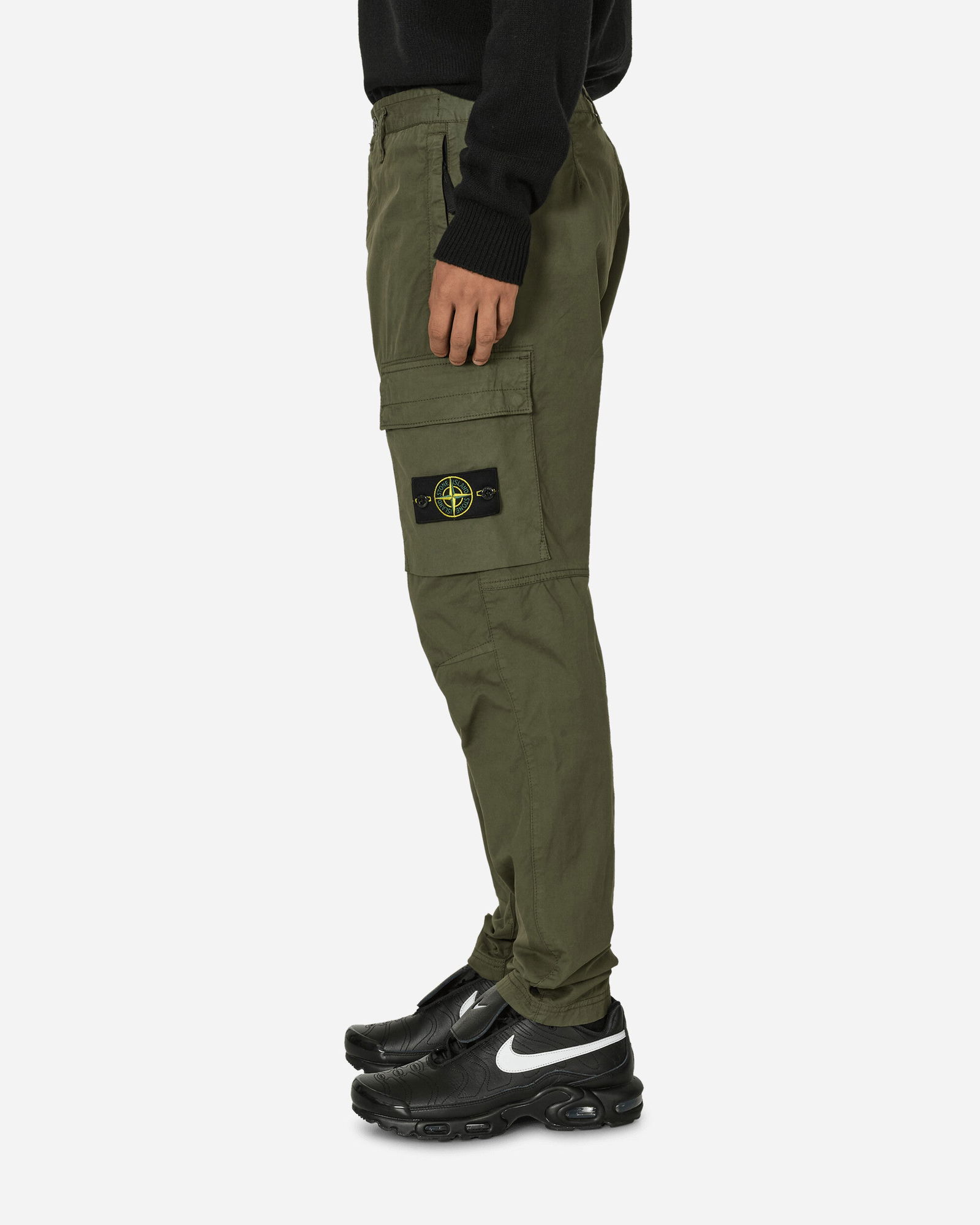 Regular Tapered Cargo Trousers Musk