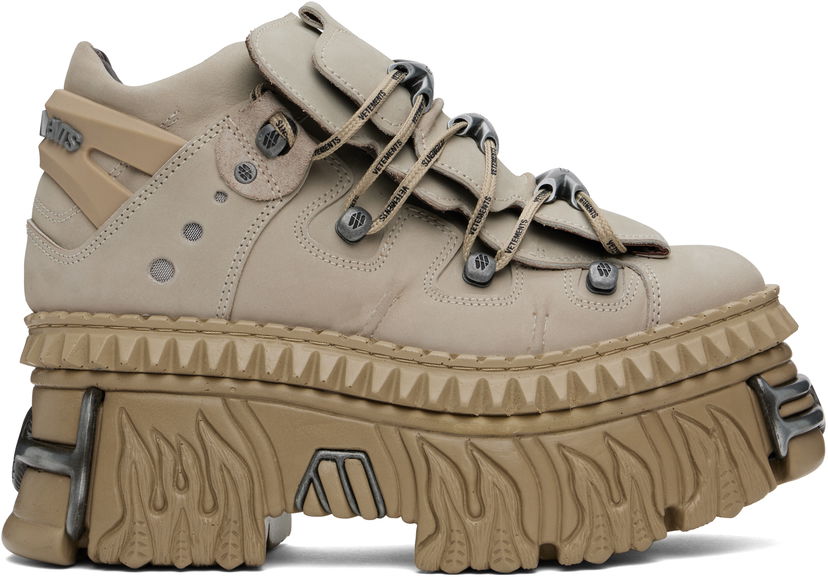 Oblečenie VETEMENTS VETEMENTS New Rock Fire Platform Béžová | UA66SN100S