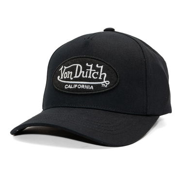 Šiltovka Von Dutch Von Dutch Trucker Cali Patch Cap Čierna | VD/0/CAS1/LOFB02/B, 0