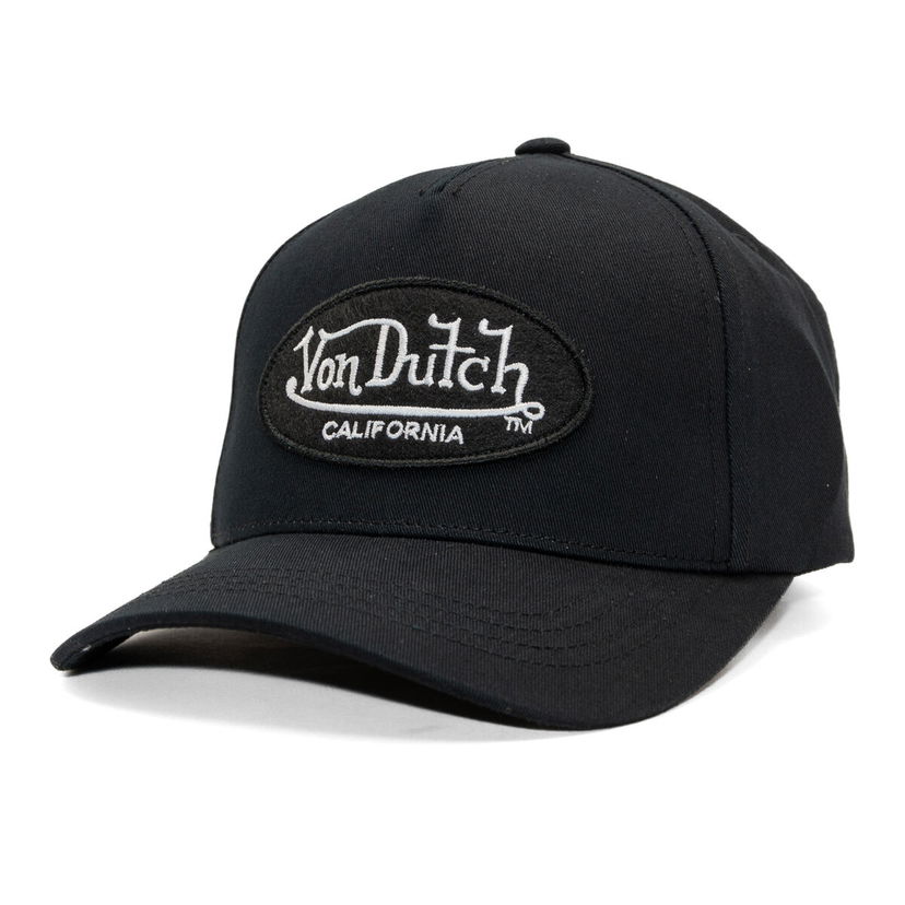 Šiltovka Von Dutch Von Dutch Trucker Cali Patch Cap Čierna | VD/0/CAS1/LOFB02/B