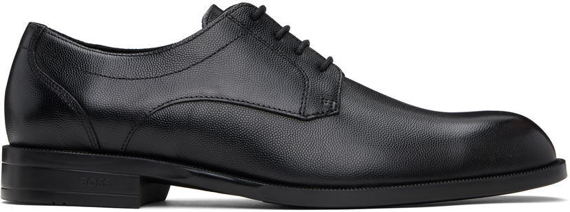 Oblečenie BOSS BOSS Leather Derbys Čierna | 50536145