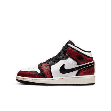 Tenisky a topánky Jordan Air Jordan 1 Mid SE "Wear-Away" GS Červená | FB0568-006, 0