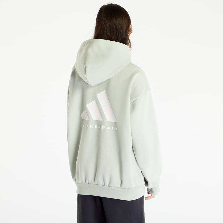 Mikina adidas Originals Basketball Hoodie UNISEX "Halo Green" Zelené | IA3437, 0