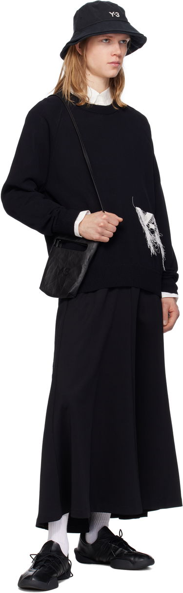Taška cez rameno Y-3 Y-3 Mini Tote Crossbody Bag Čierna | JX2462, 3