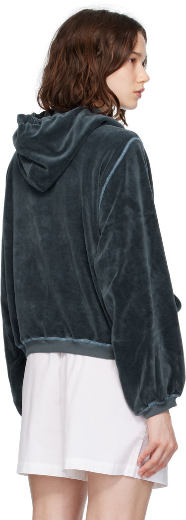 Mikina Baserange Baserange Pillow Velour Hoodie Šedá | FPIH-VE-SU25, 2