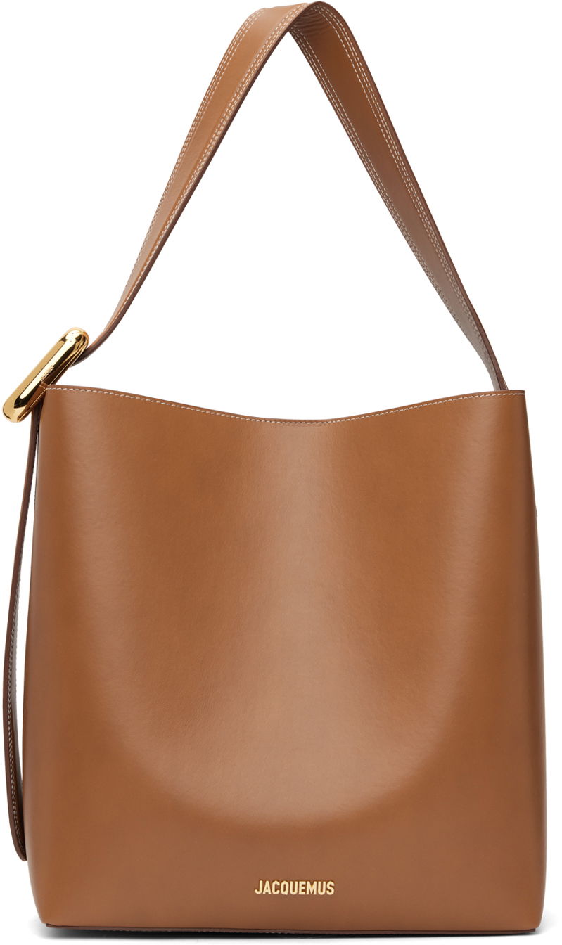 Tote bag Jacquemus Le Chouchou 'Le Regalo' Bag Hnedá | 23H233BA354-3072, 0