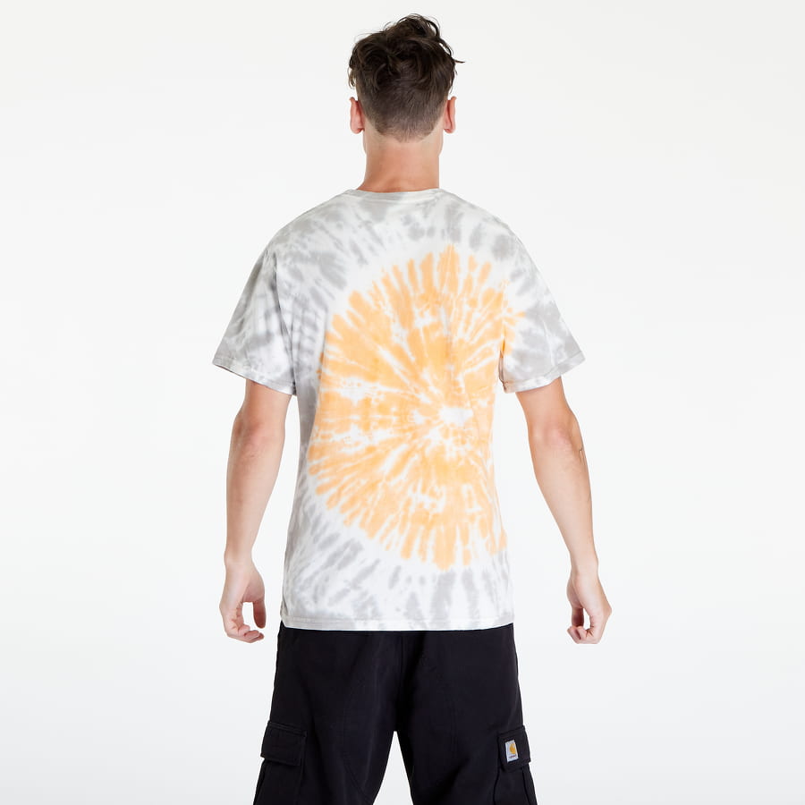Tričko HUF SF Dye Tiedye T-Shirt Šedá | TS01630 ORNGE, 1