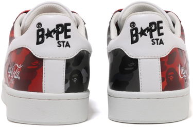 Tenisky a topánky BAPE Coca-Cola x Skull Sta "Red Black" Červená | 1J73191917, 3