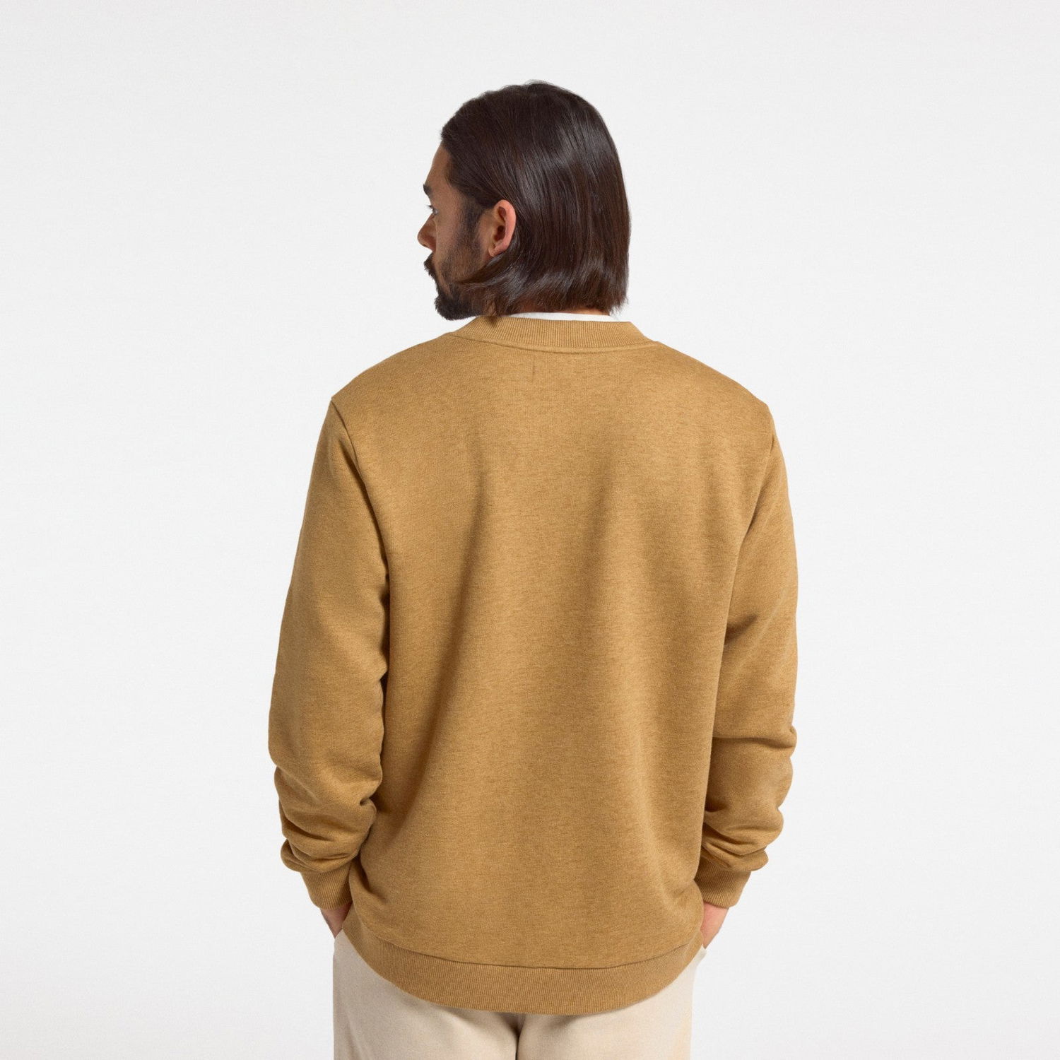 Mikina Allbirds Merino Blend Sweatshirt, Size Small Hnedá | A11222M, 1