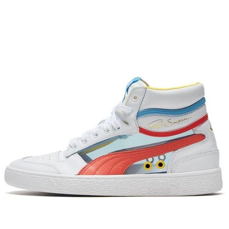Tenisky a topánky Puma Ralph Sampson Mid Glass Biela | 371582-02, 0