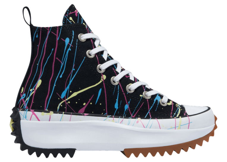 Tenisky a topánky Converse Run Star Hike Hi Paint Splatter Black W Čierna | 571872C, 0