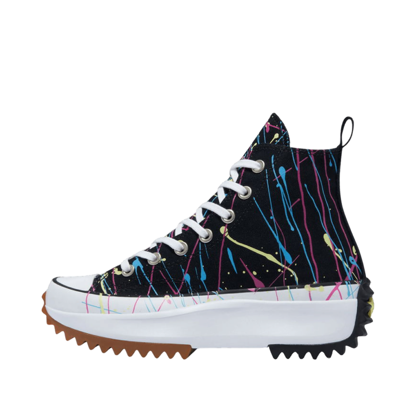 Tenisky a topánky Converse Run Star Hike Hi Paint Splatter Black W Čierna | 571872C