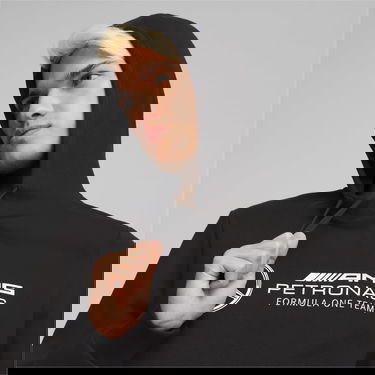 Mikina Puma Mercedes AMG Petronas Motorsport F1 Essentials Hoodie Čierna | 537313_01, 0