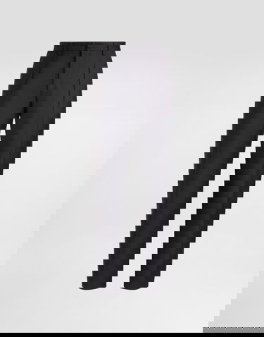 Nohavice Dolce & Gabbana Dolce & Gabbana Wool Twill Trousers Čierna | GW13ETFU269B0665, 0