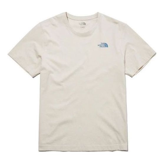 Tričko The North Face Basic Cotton T-Shirt Béžová | NT7UM20D