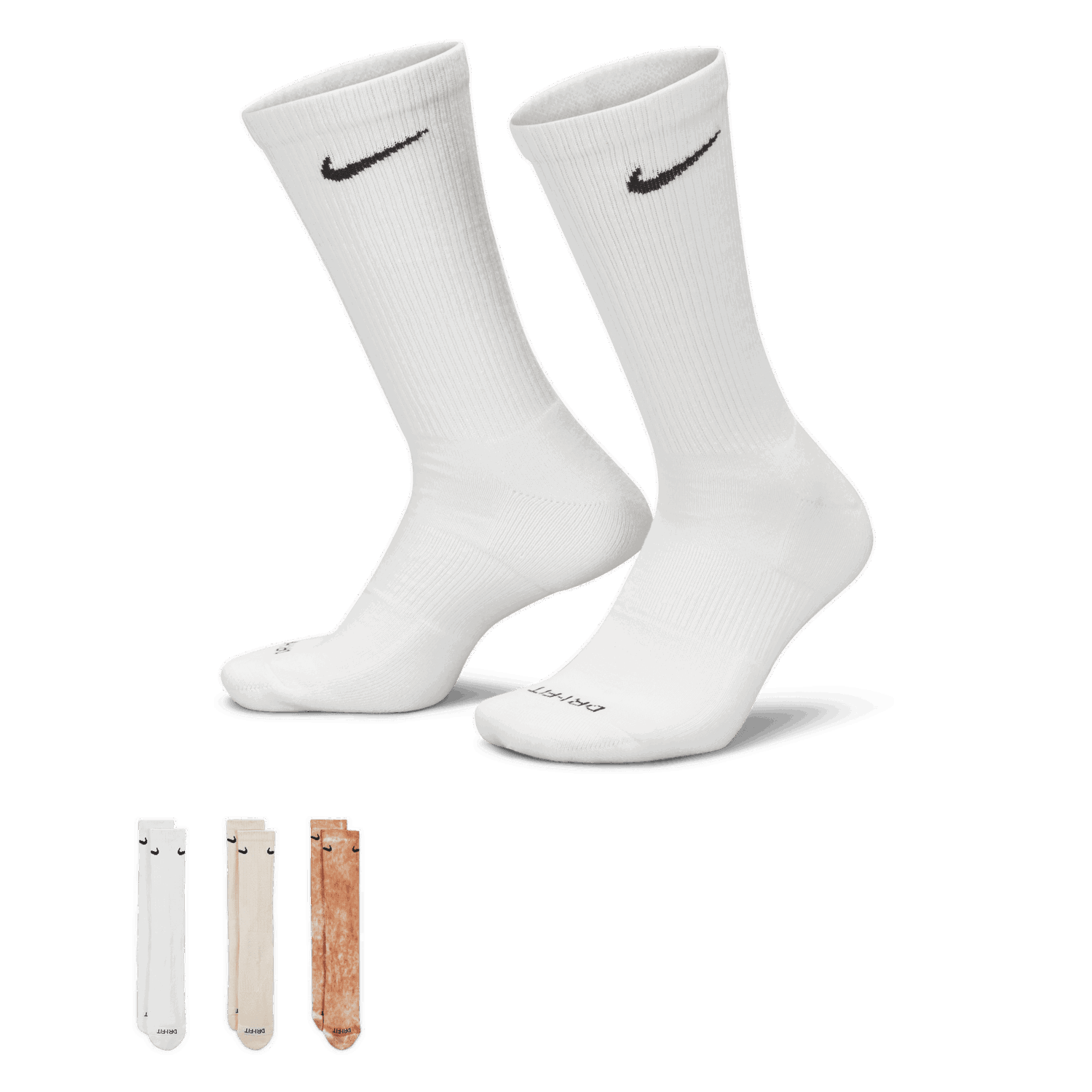 Ponožky Nike Everyday Plus (3 páry) Biela | FB9948-905, 0