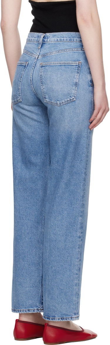Džínsy AGOLDE AGOLDE Harper Straight Jeans Modrá | A9153-1854, 2