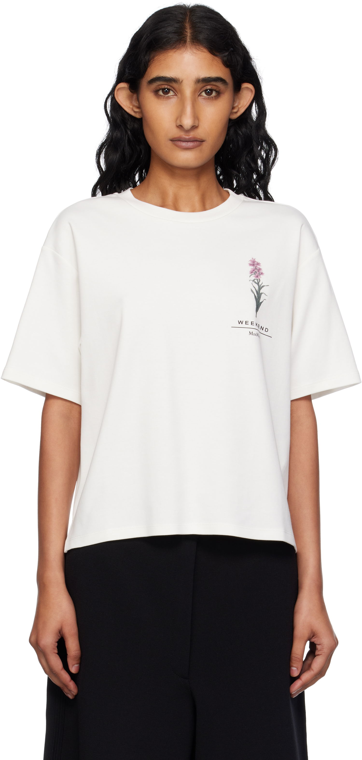 Tričko Max Mara Weekend Max Mara Lecco T-Shirt Biela | 2515941052600, 0
