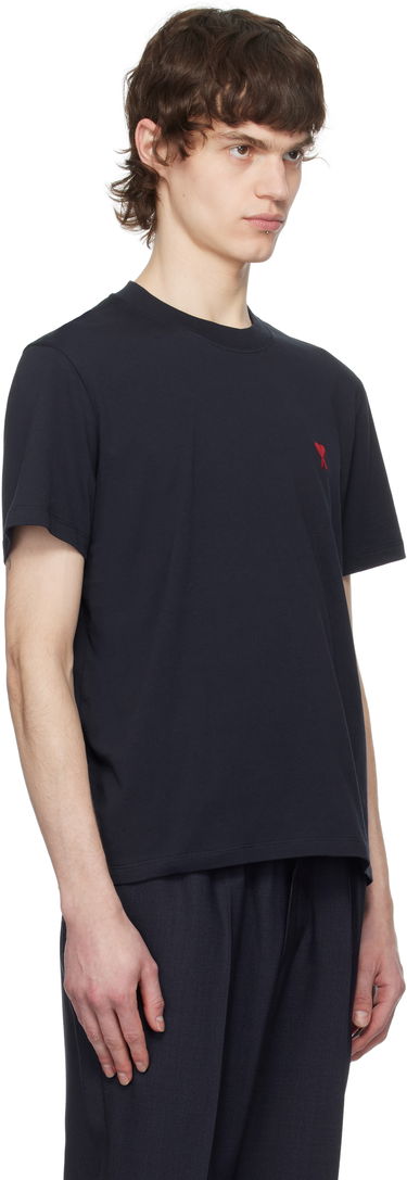 Tričko AMI AMI Paris Ami de Coeur Cotton T-Shirt Navy | BFUTS035.724, 1