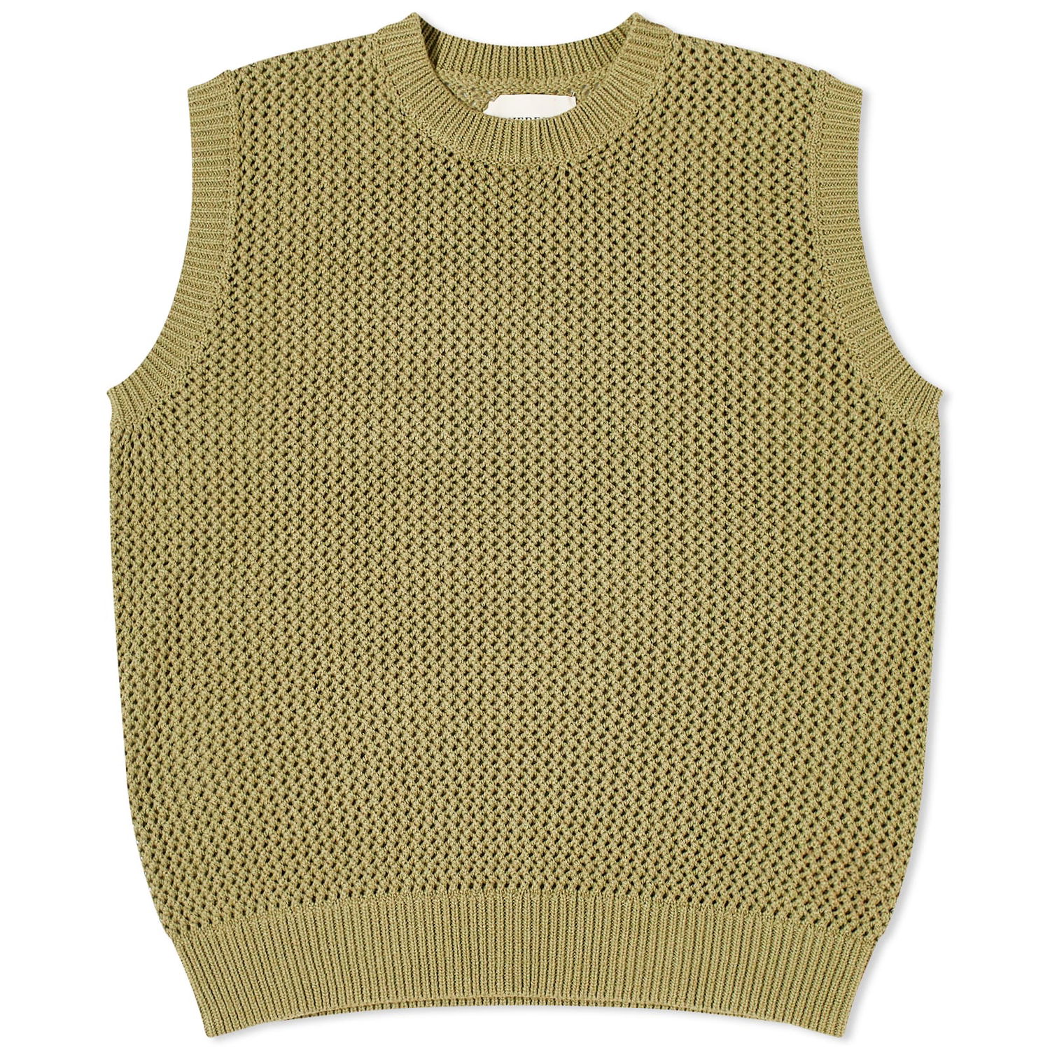 Sveter Heresy Braid Knitted Vest Zelené | HSS24-KW02, 0