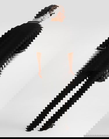 Nohavice Dolce & Gabbana Cotton Gabardine Trousers Collection Čierna | GP1I9TFUFJUN0000, 2