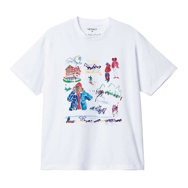 Tričko Carhartt WIP S/S Ollie Mac Chalet T-Shirt Biela | I032409.02XX, 1
