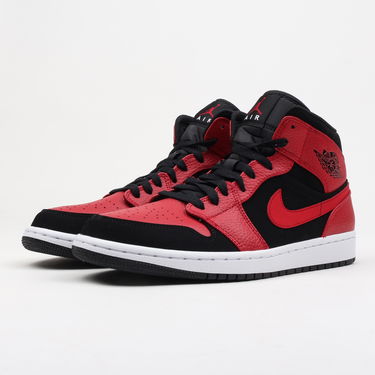 Tenisky a topánky Jordan Air Jordan 1 Mid "Bred" Čierna | 554724-054, 1