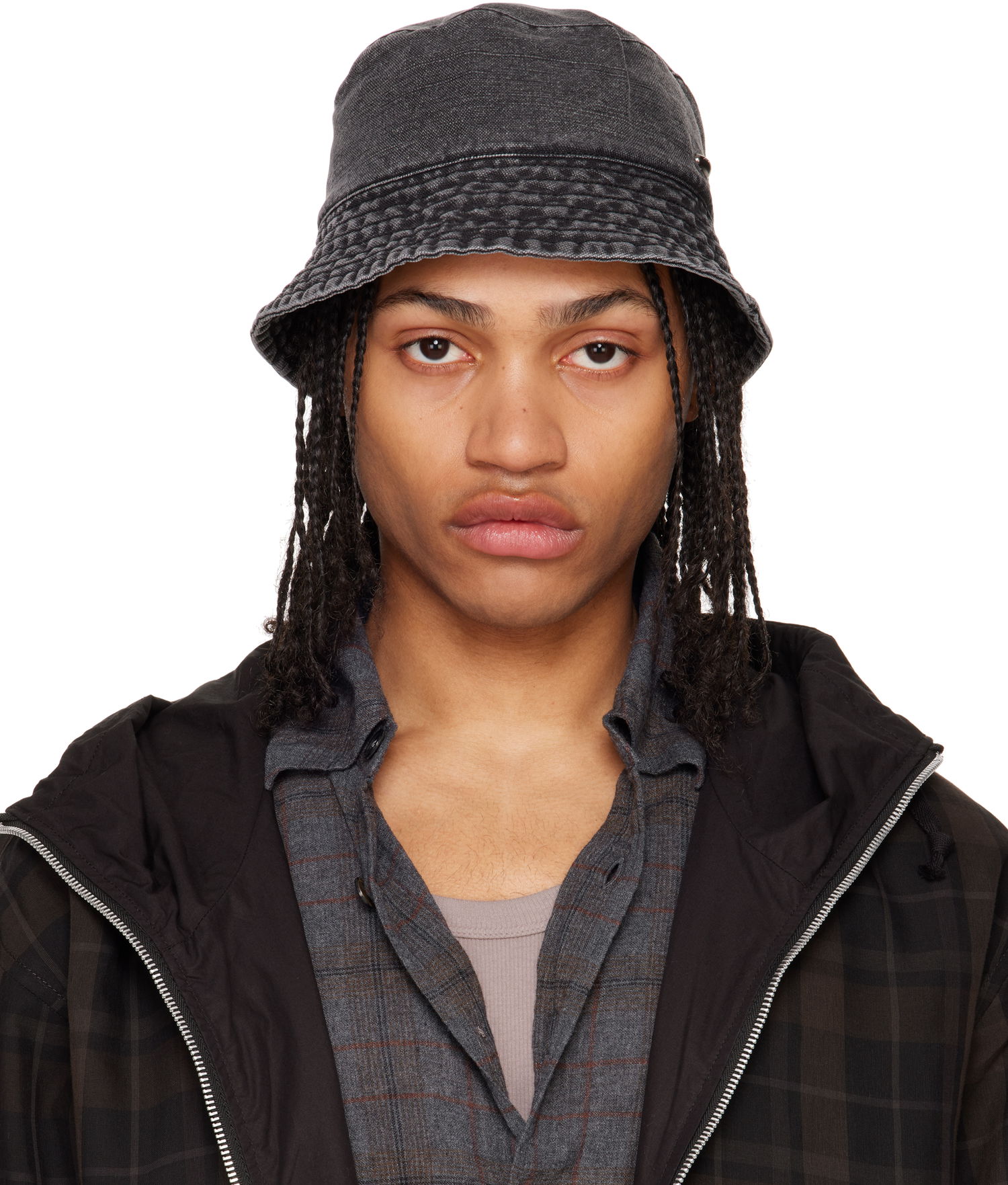 Klobúk OUR LEGACY Our Legacy Canvas Bucket Hat Šedá | A2258BWB, 0