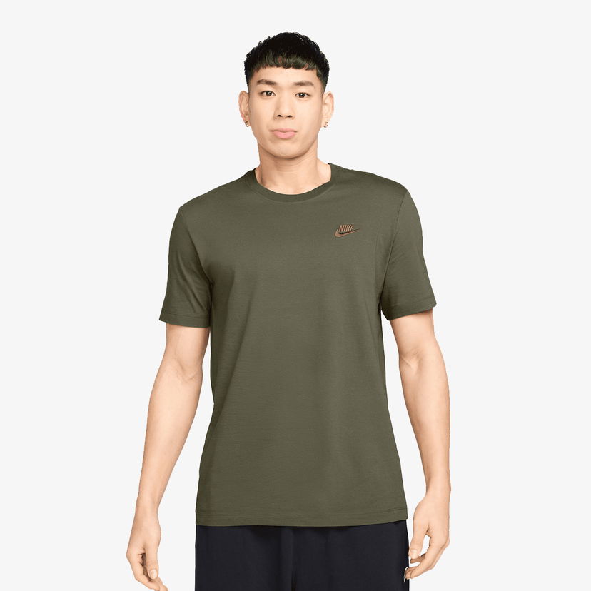Tričko Nike Men's NSW Club T-Shirt Zelené | AR4997-225