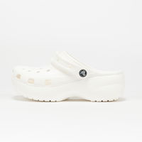 Classic Platform Clog "White" W