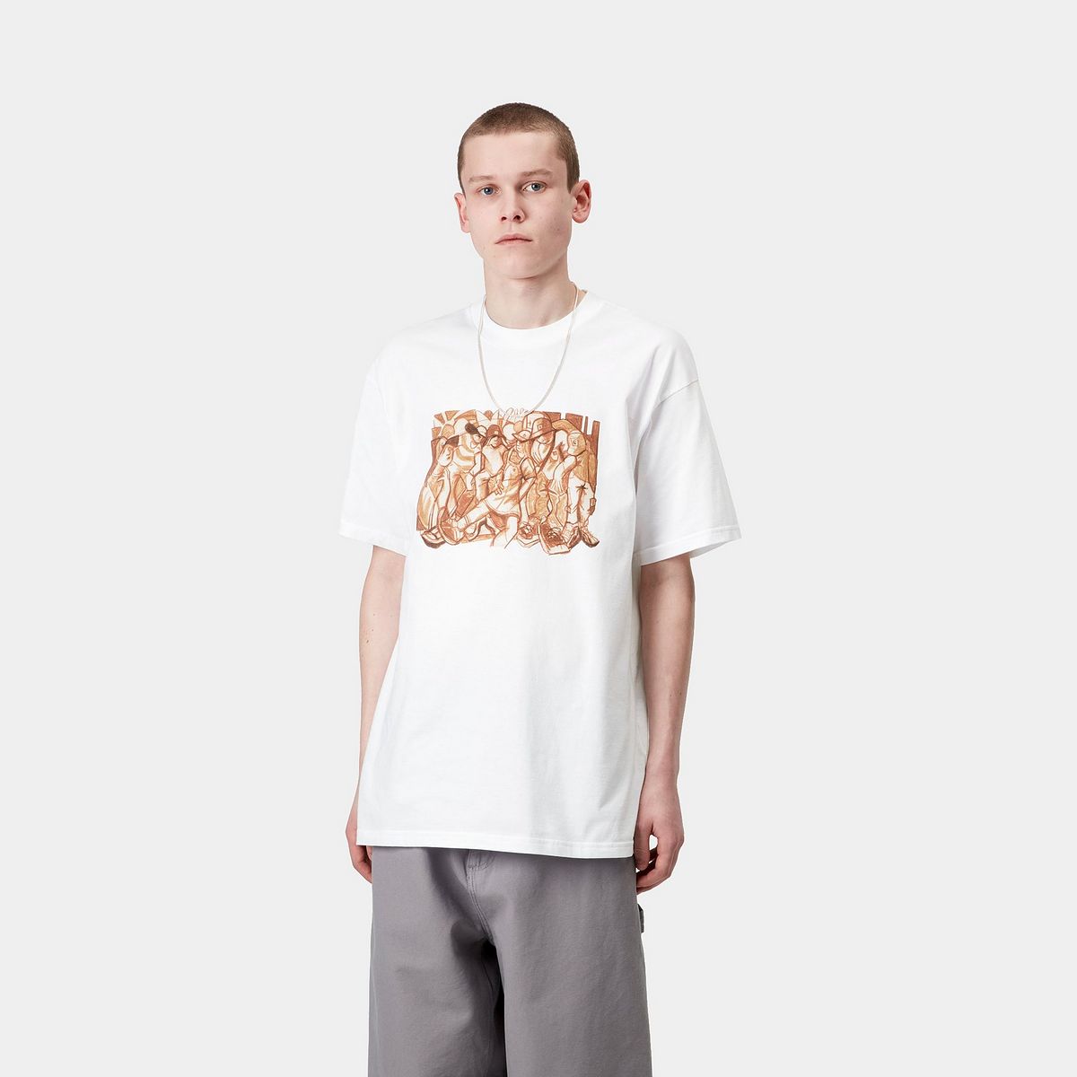 Tričko Carhartt WIP Carhartt WIP Cai Arfon Bellis Graphic T-Shirt Biela | I034781_7, 0