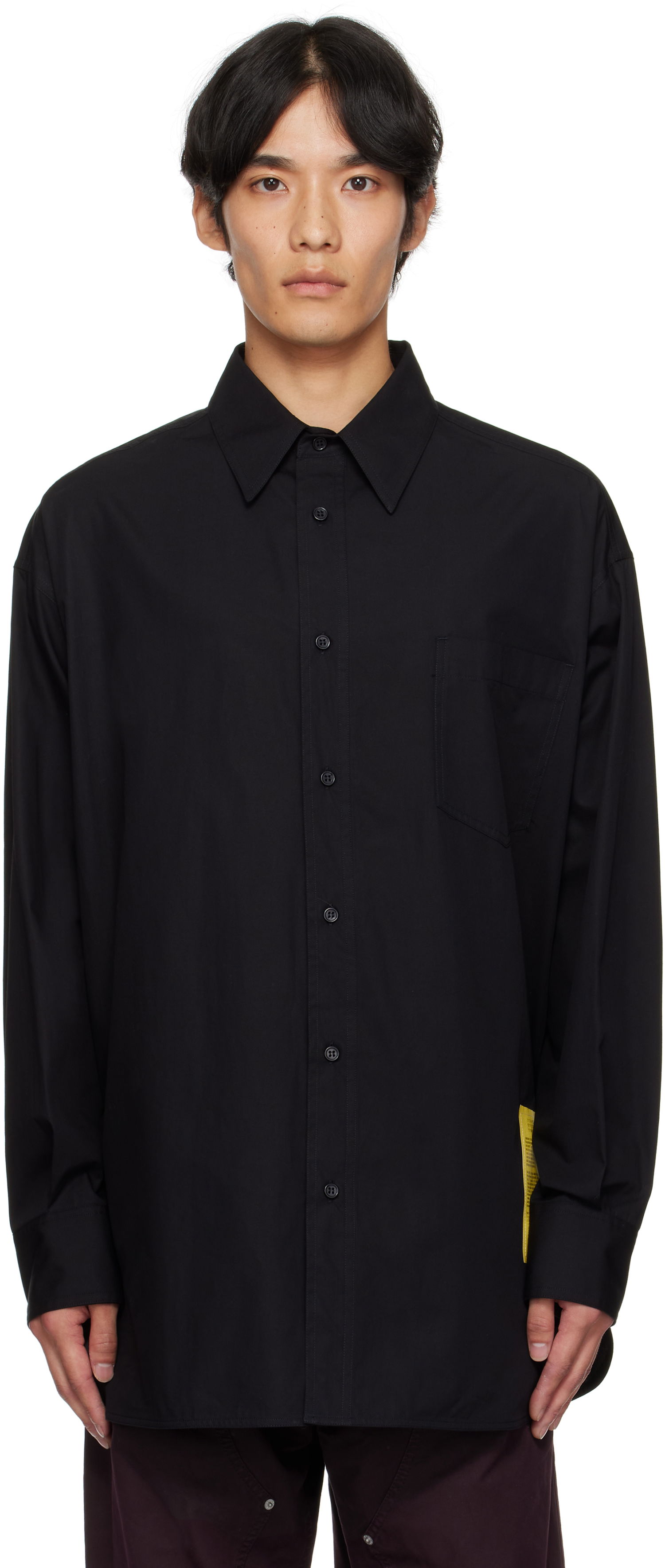 Košeľa Maison Margiela MM6 Maison Margiela Poplin Shirt Čierna | SH0DT0034 M35480, 0
