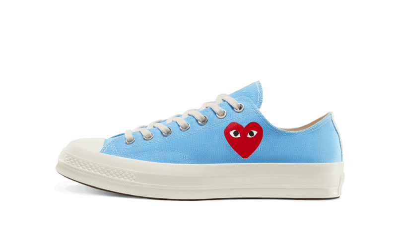 Tenisky a topánky Converse Comme des Garçons PLAY x Chuck Taylor All-Star 70s OX Modrá | 168303C, 0