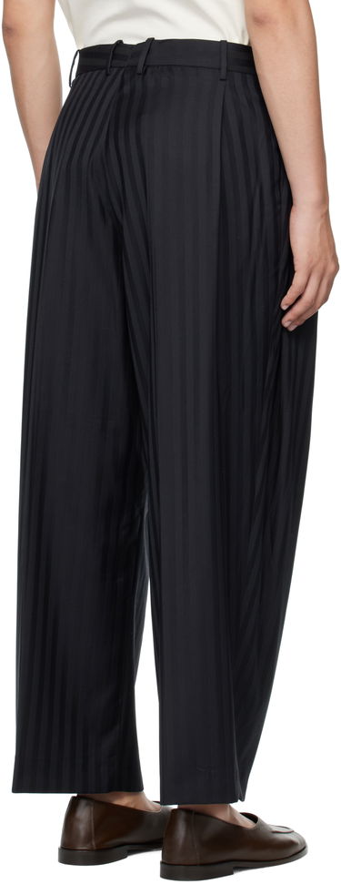Nohavice HED MAYNER Hed Mayner Wool Pleated Trousers Čierna | HMMB30012A-HB210, 2