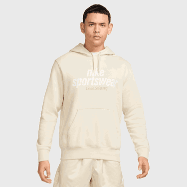 Mikina Nike Nike Club Fleece Hoodie Béžová | HJ2159-234, 1