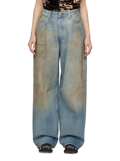 Džínsy Acne Studios Super Baggy Fit Modrá | C00054-